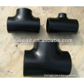 black painted ASTM A234WPB/WP11 astm a420 wpl6 seamless pipe reducing tee